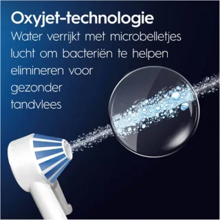Oral-B iO4 & OxyJet elektrische tandenborstel wit
