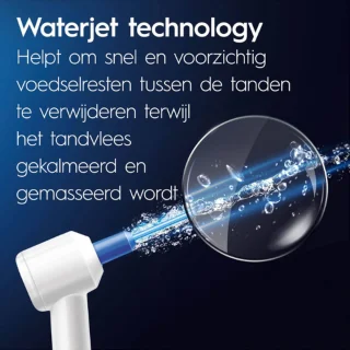 Oral-B iO4 & OxyJet elektrische tandenborstel wit