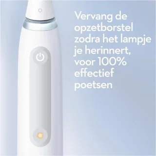 Oral-B iO4 & OxyJet elektrische tandenborstel wit