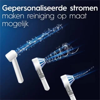 Oral-B iO4 & OxyJet elektrische tandenborstel wit