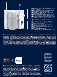 Oral-B iO4 & OxyJet elektrische tandenborstel wit