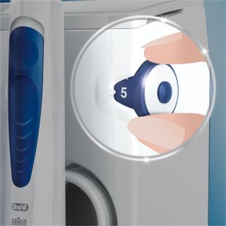 Oral-B OxyJet Waterflosser Blauw/Wit