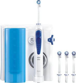 Oral-B OxyJet Waterflosser Blauw/Wit