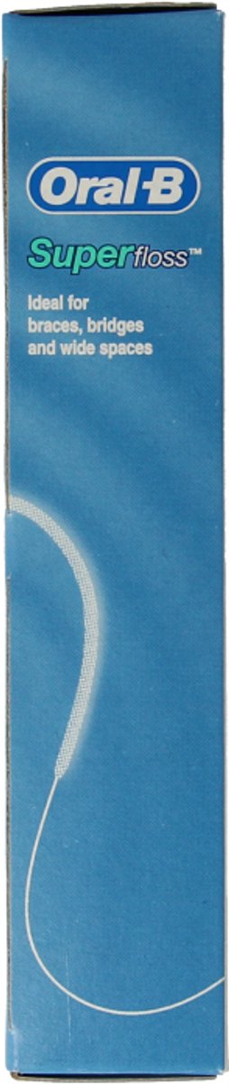 Wat vinden we goed aan de Oral-B Super Floss 50 stuks