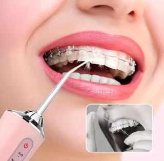 Oral Irrigator Waterflosser Draadloos Groen