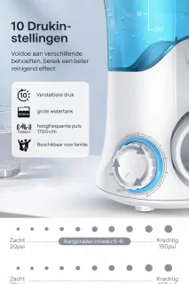 Wat vinden we goed aan de Orale Irrigator Set - Elektrische Waterflosser