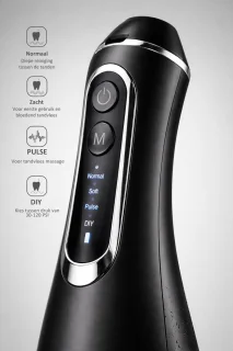 Wat vinden we goed aan de Oraluxe Draadloze Waterflosser