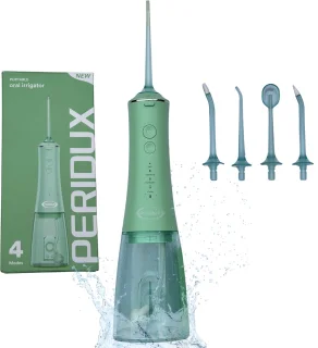 Peridux Waterflosser Draadloos Oplaadbaar 4 Opzetstukken