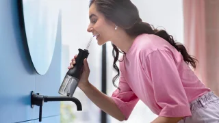 Philips Sonicare 3000 Cordless Powerflosser HX3826/33 Zwart