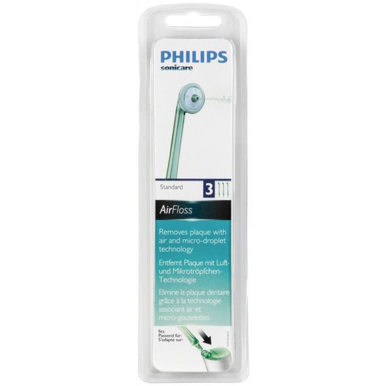Philips Sonicare AirFloss HX8013/07 Vervangend mondstuk 3 stuks groen review