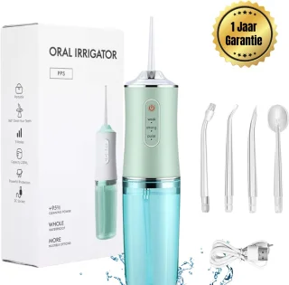 Pleasysmile Waterflosser Draadloos Elektrisch Flosapparaat