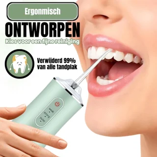 Pleasysmile Waterflosser Draadloos Elektrisch Flosapparaat
