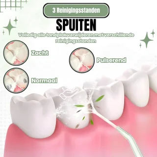 Pleasysmile Waterflosser Draadloos Elektrisch Flosapparaat