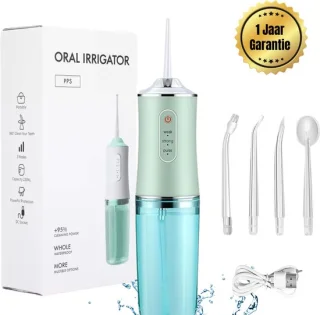 Pleasysmile Waterflosser Draadloos Elektrisch Flosapparaat