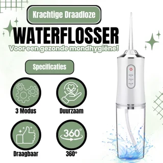 Pleasysmile Waterflosser Draadloos Elektrisch