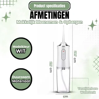 Pleasysmile Waterflosser Draadloos Elektrisch
