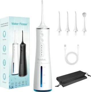 PureVolt Waterflosser Draadloos Wit 300ml