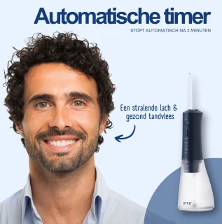 RYER Waterflosser Draadloos met 4 Opzetstukken