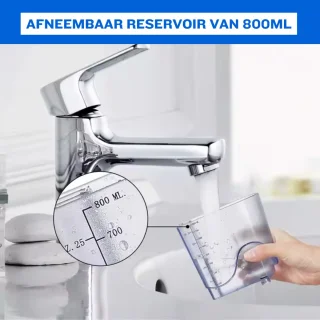 Seidon Water Flosser elektrisch met opzetstukken