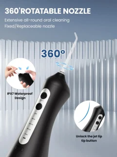 SEJOY Draagbare Waterflosser Monddouche