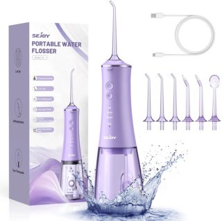 Sejoy Waterflosser Paars — compacte kracht voor betere mondgezondheid