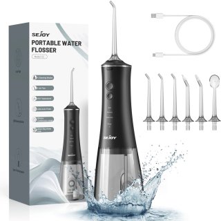De Sejoy Waterflosser Monddouche Zwart in één oogopslag