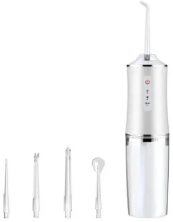Solfit Waterflosser ToothCleanSo met 4 Opzetstukken
