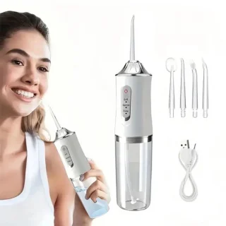 Solfit Waterflosser ToothCleanSo met 4 Opzetstukken