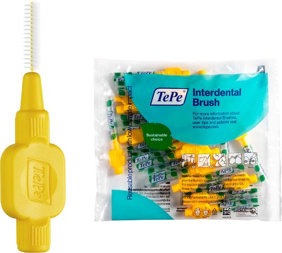 TePe Interdentale Ragers Original Geel 0,7 mm (20 stuks) review