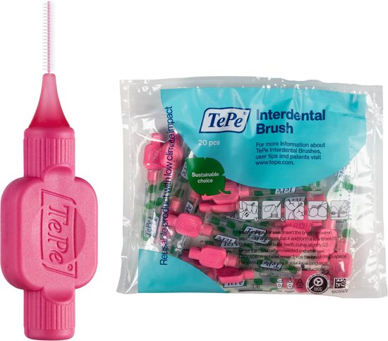 TePe Interdentale Ragers Original Roze ISO 0 (20 stuks) review
