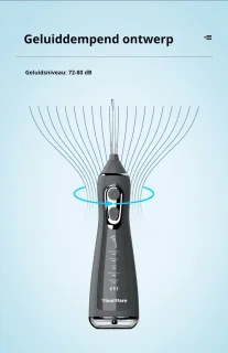 Visioware Monddouche Draadloze Waterflosser Wit