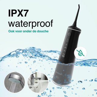 Vivid Green Waterflosser Elektrisch Zwart
