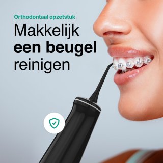 Vivid Green Waterflosser Elektrisch Zwart