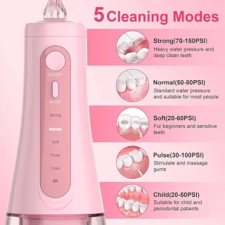 VORLOU Waterflosser USB Oplaadbaar 300ml