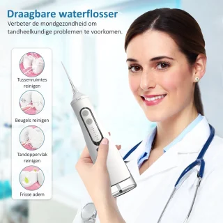 Waterflosser Draadloos Elektrische Tandenflosser Monddouche