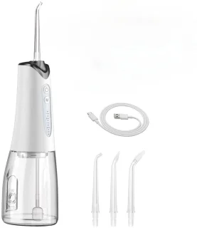 Waterflosser Draadloos Monddouche 300ML Wit