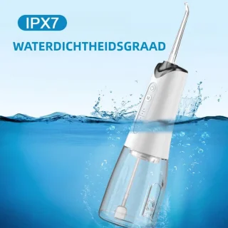 Waterflosser Draadloos Monddouche 300ML Wit