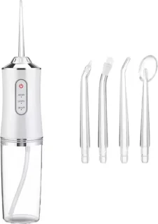 Waterflosser Elektrische Draadloze Monddouche met Opzetstukken