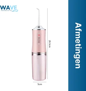 Waterflosser Elektrische Draadloze Monddouche met Opzetstukken