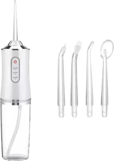 Waterflosser Elektrische Draadloze Monddouche met Opzetstukken