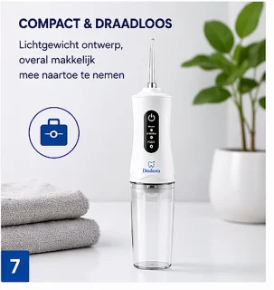 Wat vinden we goed aan de Waterflosser - Flosapparaat