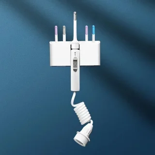 Waterflosser met Kraan Aansluiting incl. Opbergkastje en 4 Opzetstukken