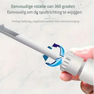 Waterflosser met Kraan Aansluiting incl. Opbergkastje en 4 Opzetstukken