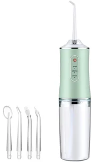 De Waterflosser Monddouche Draadloos - Groen in één oogopslag