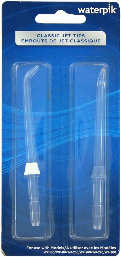 Waterpik JT-100 Jet Tips 2-pack Zilver review