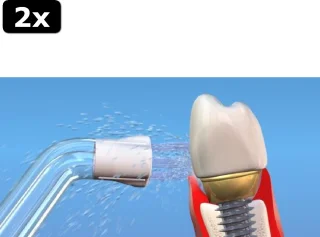 Waterpik PS-100E Plaque Seeker opzetstukken - 2 stuks