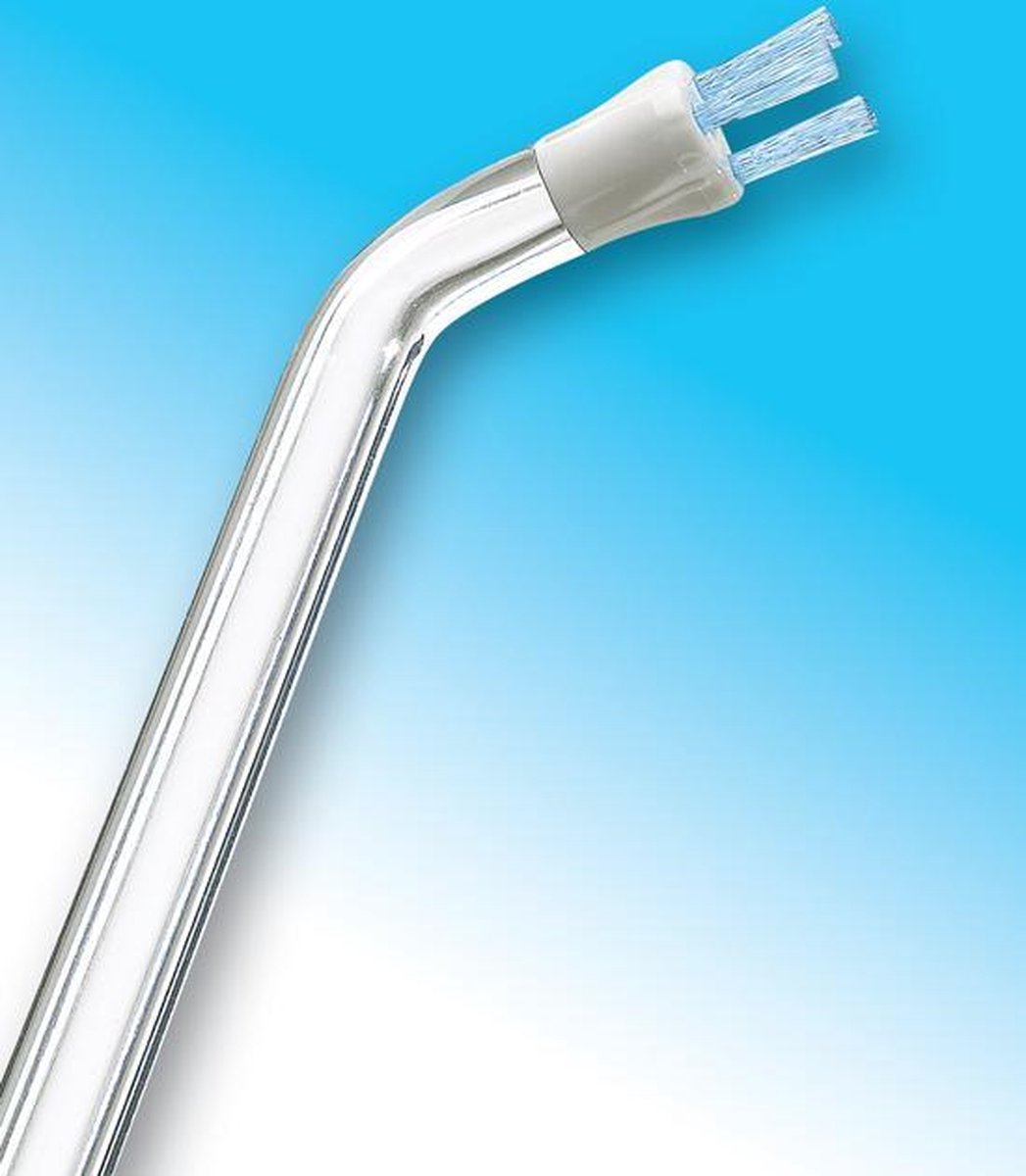 Wat vinden we goed aan de Waterpik PS-100E Plaque Seeker Opzetstukken 2 stuks zilver
