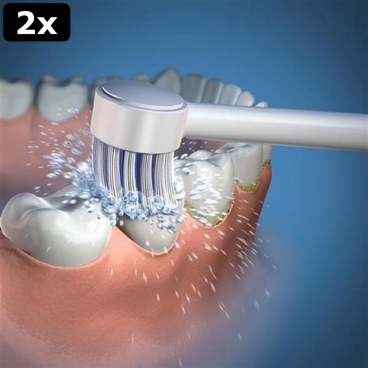 Wat vinden we goed aan de Waterpik TB-100E Tandenborstel Tips - 2 Stuks