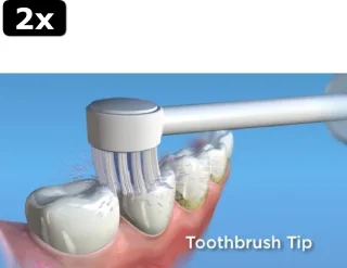 Waterpik TB-100E Tandenborstel Tips - 2 Stuks