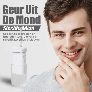 Waterpik Waterflosser Draadloos met 4 Opzetstukken